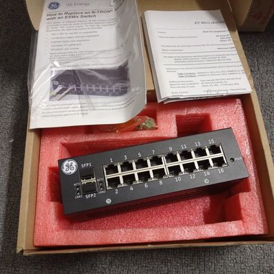 GE IS420ESWAH3A IONet Ethernet Switch 8-Port Mark VIe